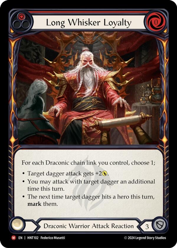 Long Whisker Loyalty [HNT102] (The Hunted)  Rainbow Foil | Good Games Morley