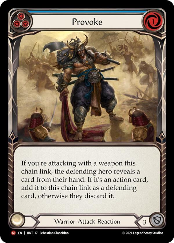 Provoke [HNT117] (The Hunted)  Rainbow Foil | Good Games Morley