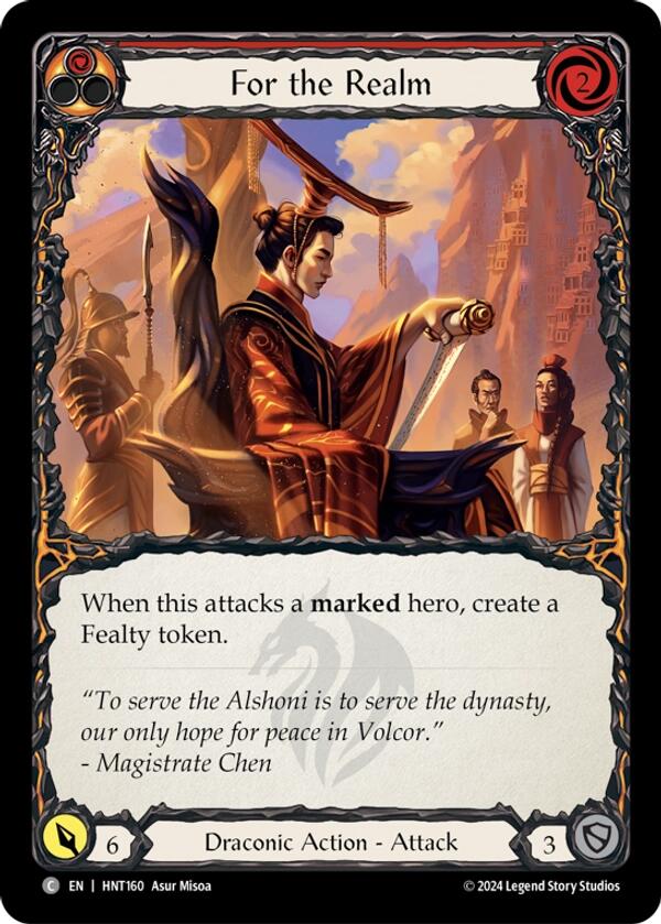For the Realm [HNT160] (The Hunted)  Rainbow Foil | Good Games Morley