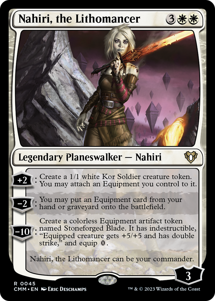 Nahiri, the Lithomancer [Commander Masters] | Good Games Morley