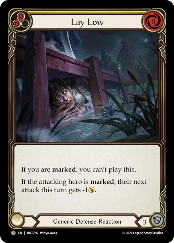 Lay Low [HNT236] (The Hunted)  Rainbow Foil | Good Games Morley