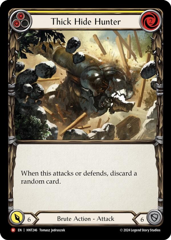 Thick Hide Hunter [HNT246] (The Hunted)  Rainbow Foil | Good Games Morley