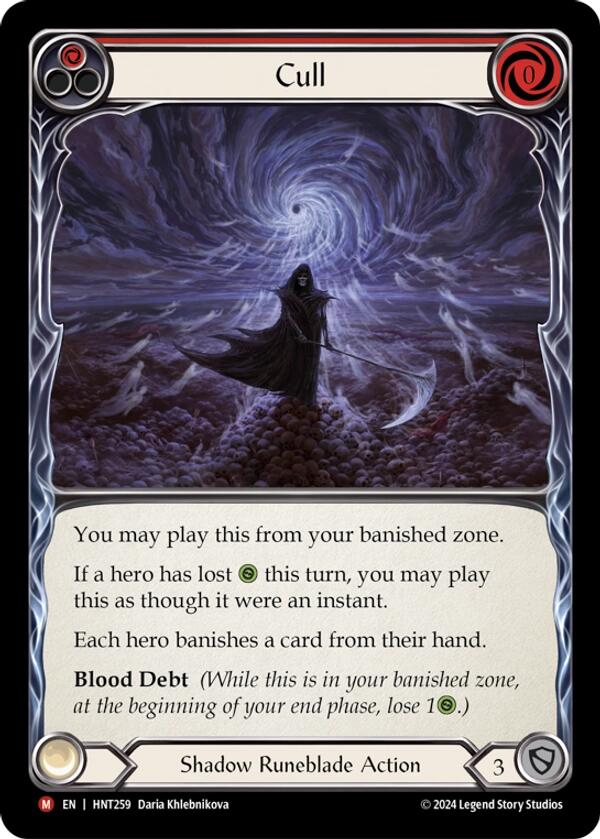 Cull [HNT259] (The Hunted)  Rainbow Foil | Good Games Morley