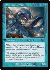 Thing in the Ice // Awoken Horror (Retro Frame) [Innistrad Remastered] | Good Games Morley