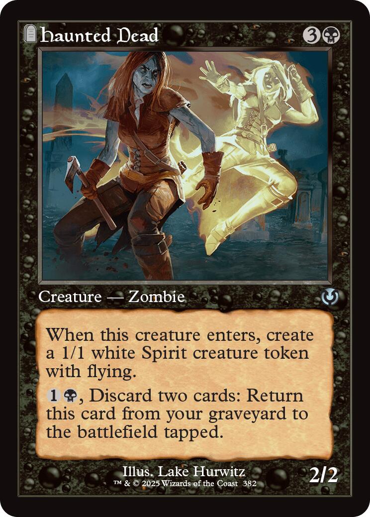 Haunted Dead (Retro Frame) [Innistrad Remastered] | Good Games Morley