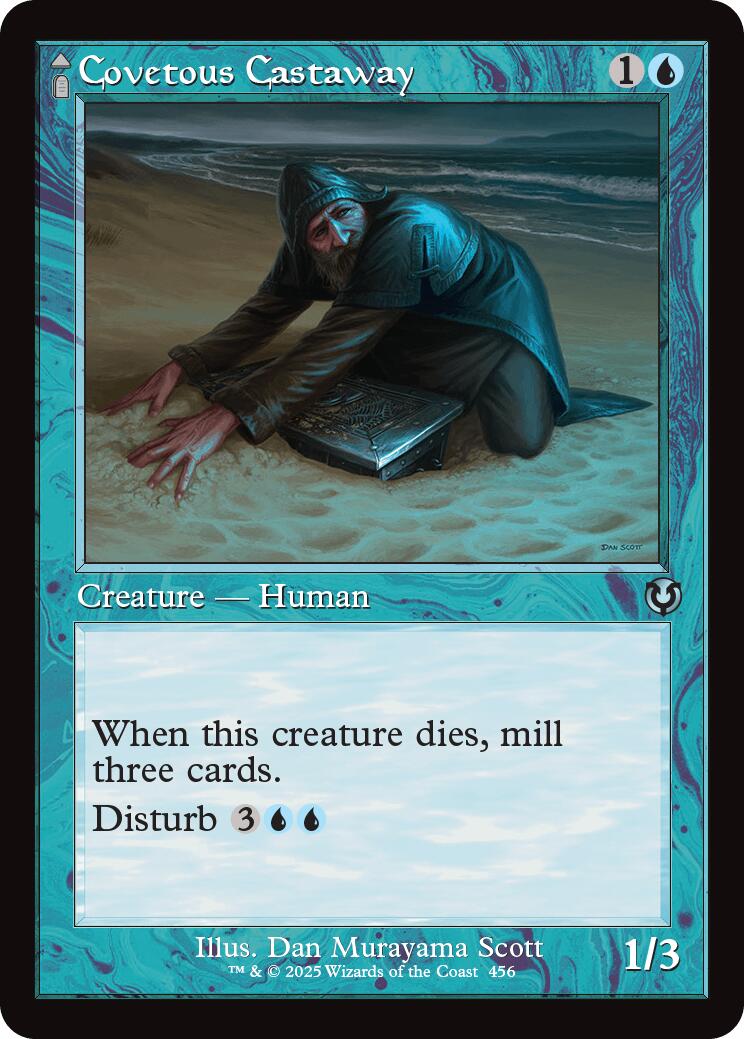 Covetous Castaway // Ghostly Castigator (Retro Frame) [Innistrad Remastered] | Good Games Morley