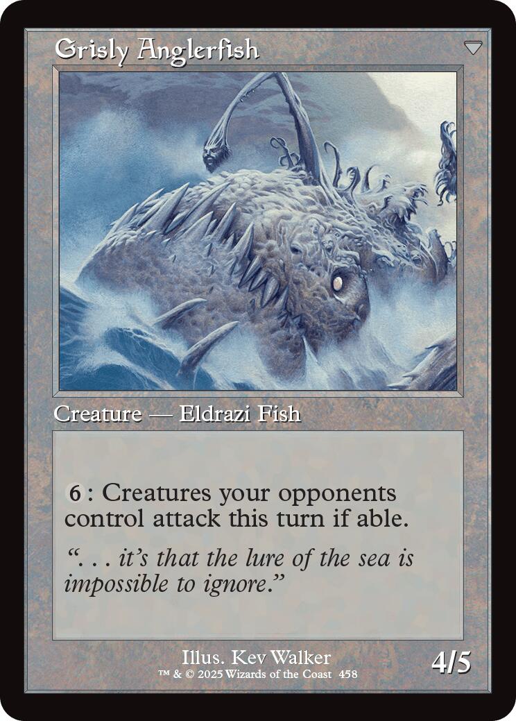 Grizzled Angler // Grisly Anglerfish (Retro Frame) [Innistrad Remastered] | Good Games Morley