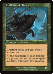 Duskwatch Recruiter // Krallenhorde Howler (Retro Frame) [Innistrad Remastered] | Good Games Morley