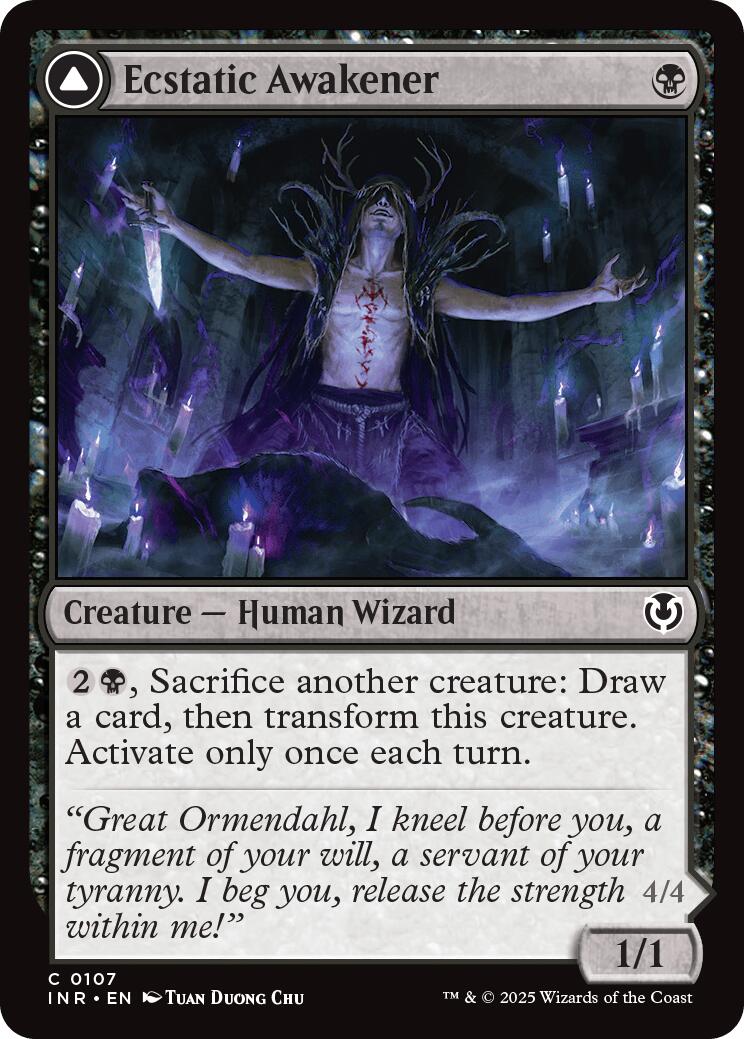 Ecstatic Awakener // Awoken Demon [Innistrad Remastered] | Good Games Morley