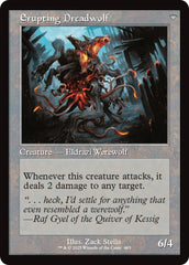 Smoldering Werewolf // Erupting Dreadwolf (Retro Frame) [Innistrad Remastered] | Good Games Morley