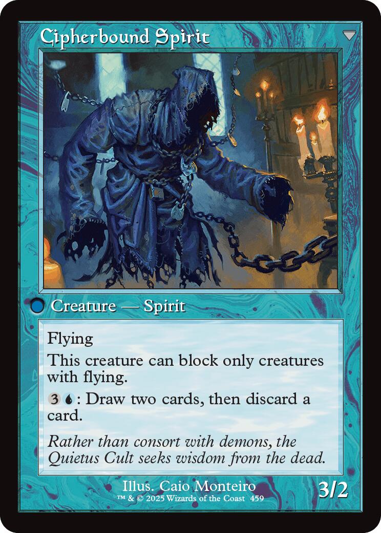 Soulcipher Board // Cipherbound Spirit (Retro Frame) [Innistrad Remastered] | Good Games Morley