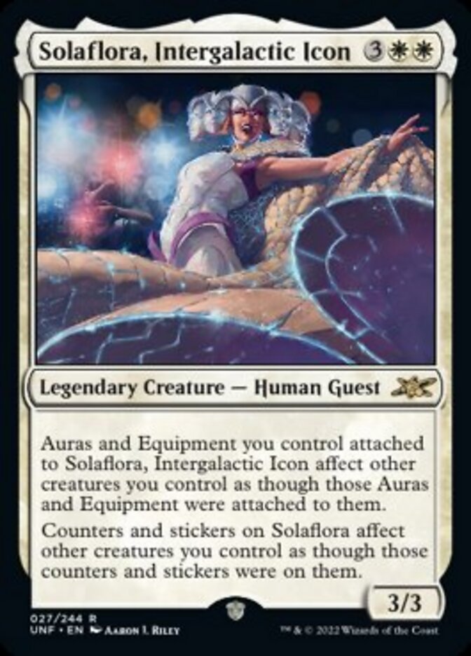Solaflora, Intergalactic Icon [Unfinity] | Good Games Morley