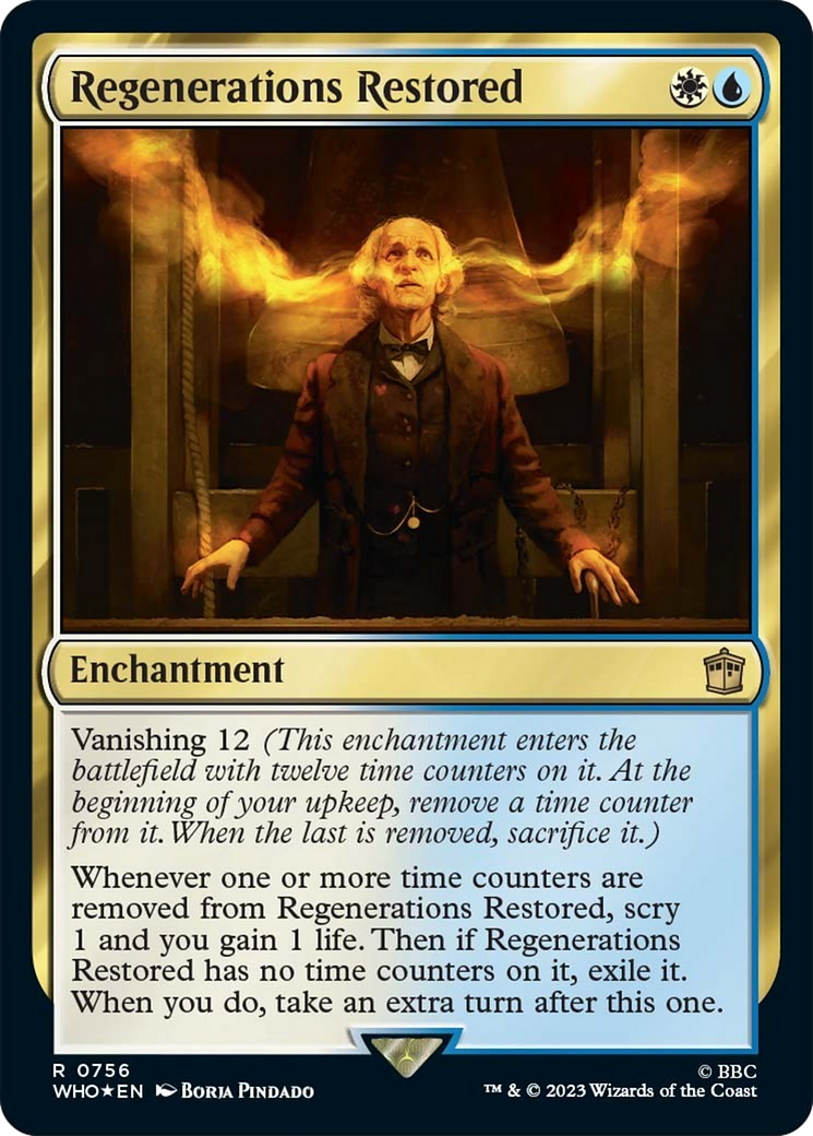 Regenerations Restored (Surge Foil) [Doctor Who] | Good Games Morley