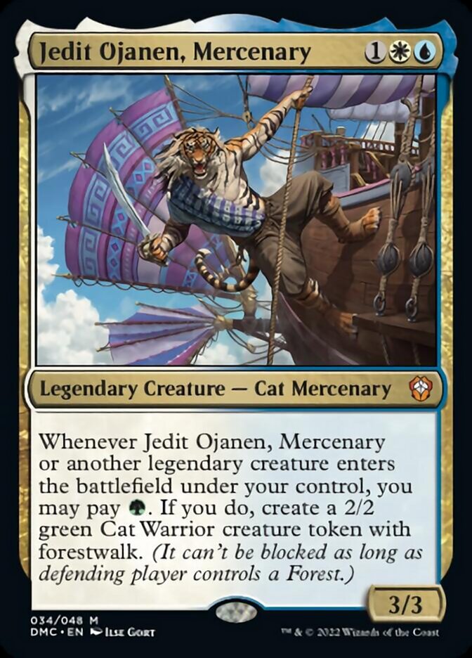 Jedit Ojanen, Mercenary [Dominaria United Commander] | Good Games Morley