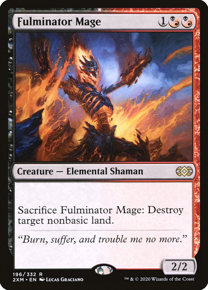 Fulminator Mage 196/332 (Double Masters)  | Good Games Morley