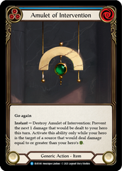 Amulet of Intervention [EVR180] (Everfest)  1st Edition Cold Foil | Good Games Morley