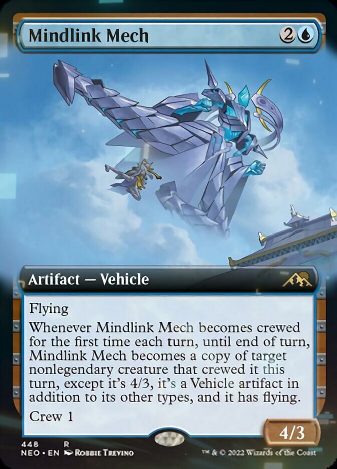 Mindlink Mech (Extended Art) [Kamigawa: Neon Dynasty] | Good Games Morley