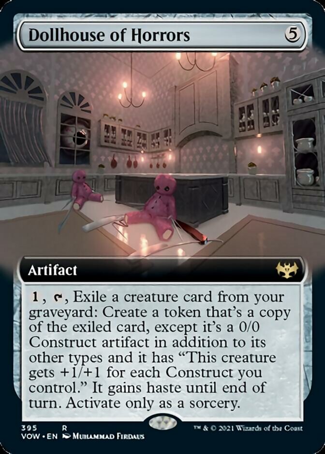 Dollhouse of Horrors (Extended Art) [Innistrad: Crimson Vow] | Good Games Morley