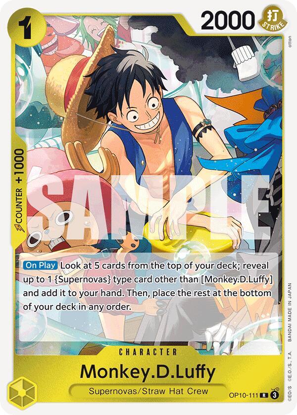 Monkey.D.Luffy OP10-111 (Royal Blood)  - Foil | Good Games Morley