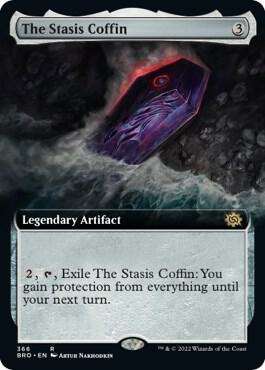 The Stasis Coffin Extended Art 366 (The Brothers' War)  - Foil | Good Games Morley