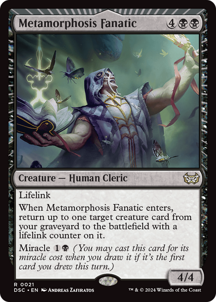 Metamorphosis Fanatic [Duskmourn: House of Horror Commander] | Good Games Morley