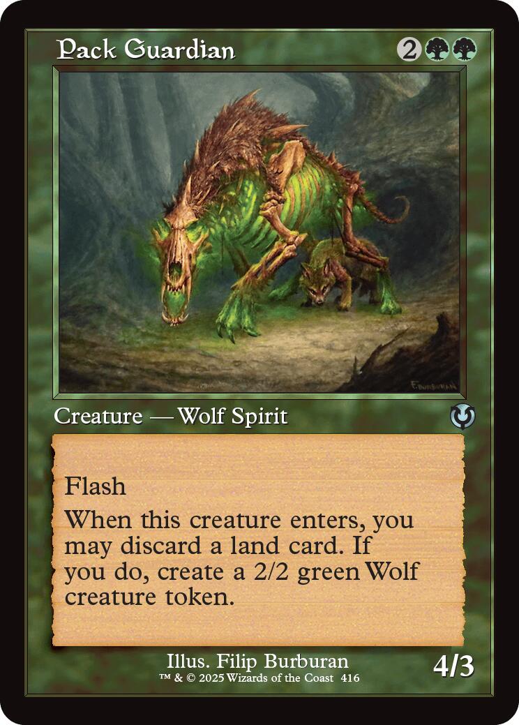 Pack Guardian (Retro Frame) [Innistrad Remastered] | Good Games Morley