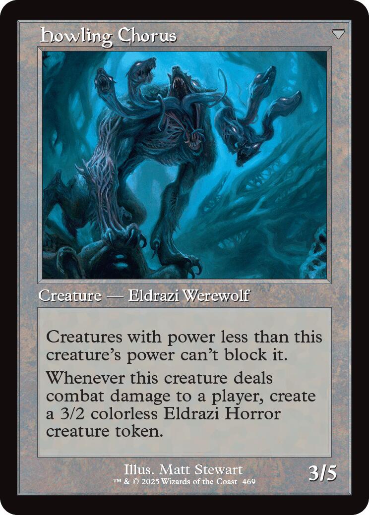 Shrill Howler // Howling Chorus (Retro Frame) [Innistrad Remastered] | Good Games Morley
