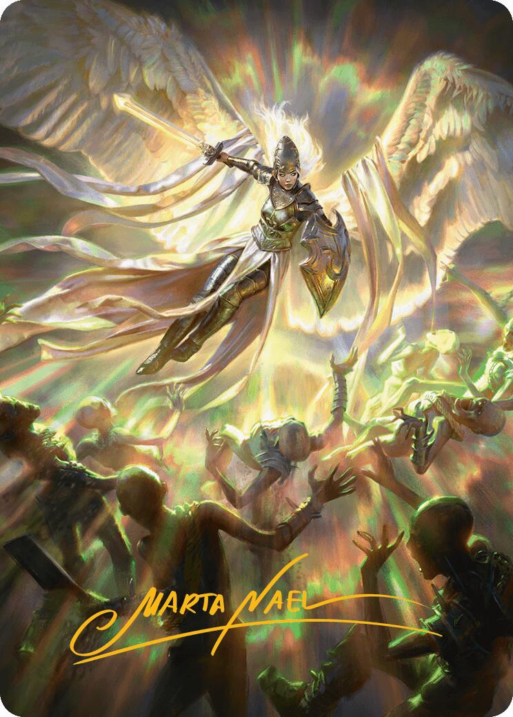 Vanquish the Horde Art Card (Gold-Stamped Signature) [Innistrad Remastered Art Series] | Good Games Morley