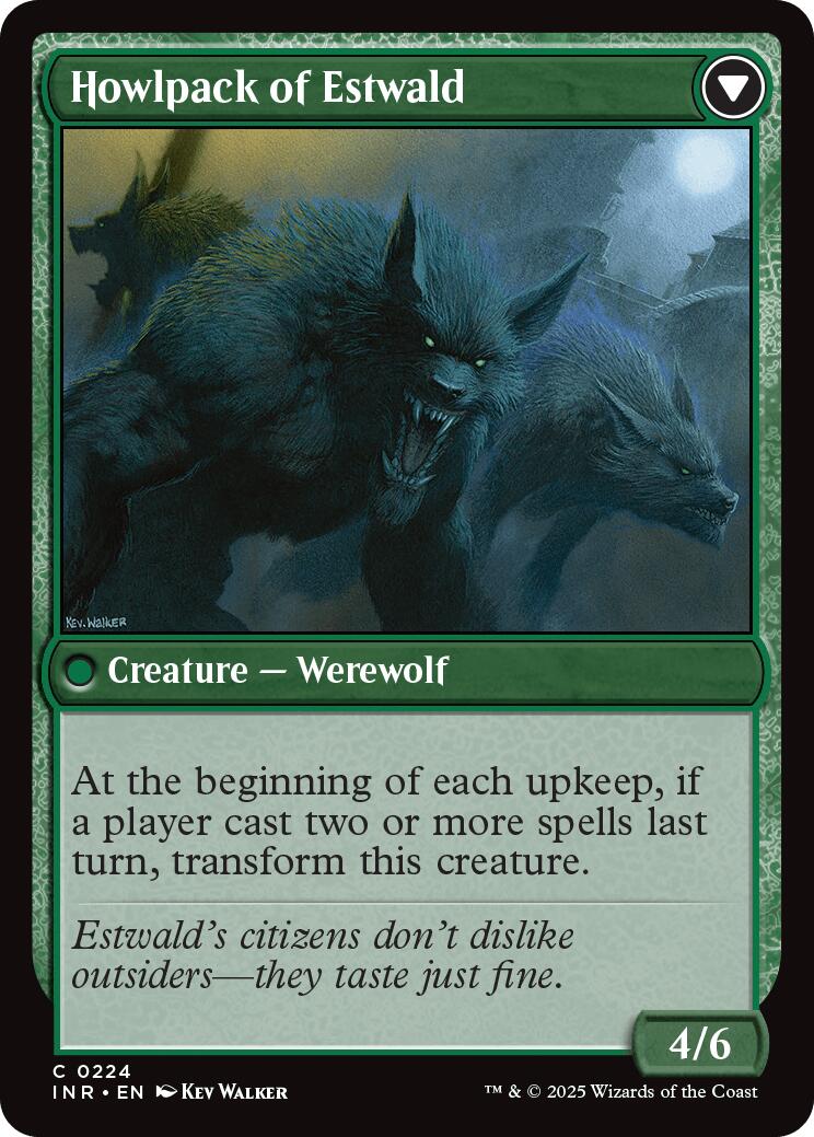 Villagers of Estwald // Howlpack of Estwald [Innistrad Remastered] | Good Games Morley
