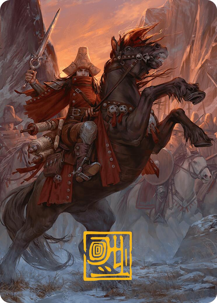 Zealous Conscripts (Gold-Stamped Signature) [Innistrad Remastered Art Series] | Good Games Morley