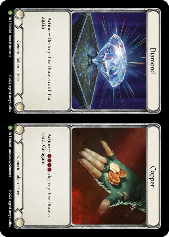Cracker Bauble // Diamond and Copper [LGS360-FUN001] (Promo) | Good Games Morley