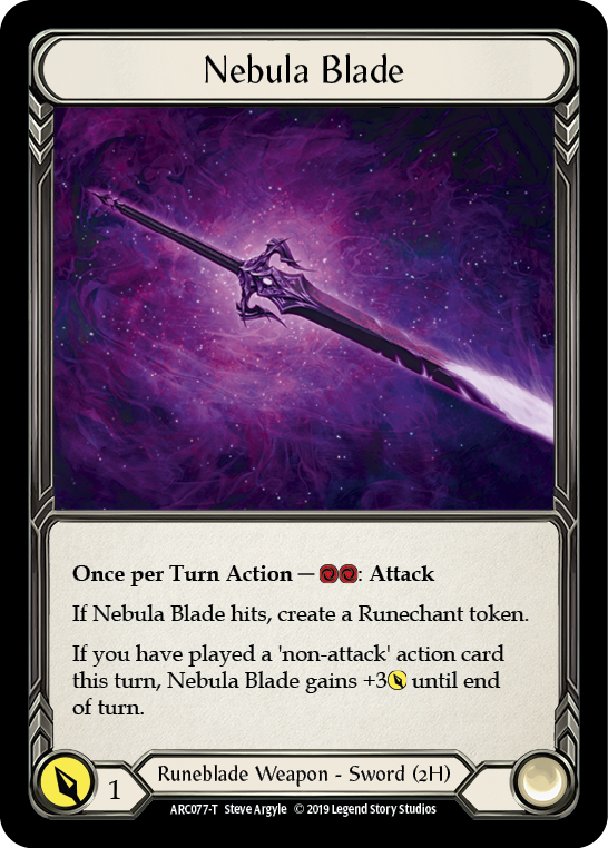 Azalea // Nebula Blade [ARC039-T // ARC077-T] (Arcane Rising)  1st Edition Normal | Good Games Morley