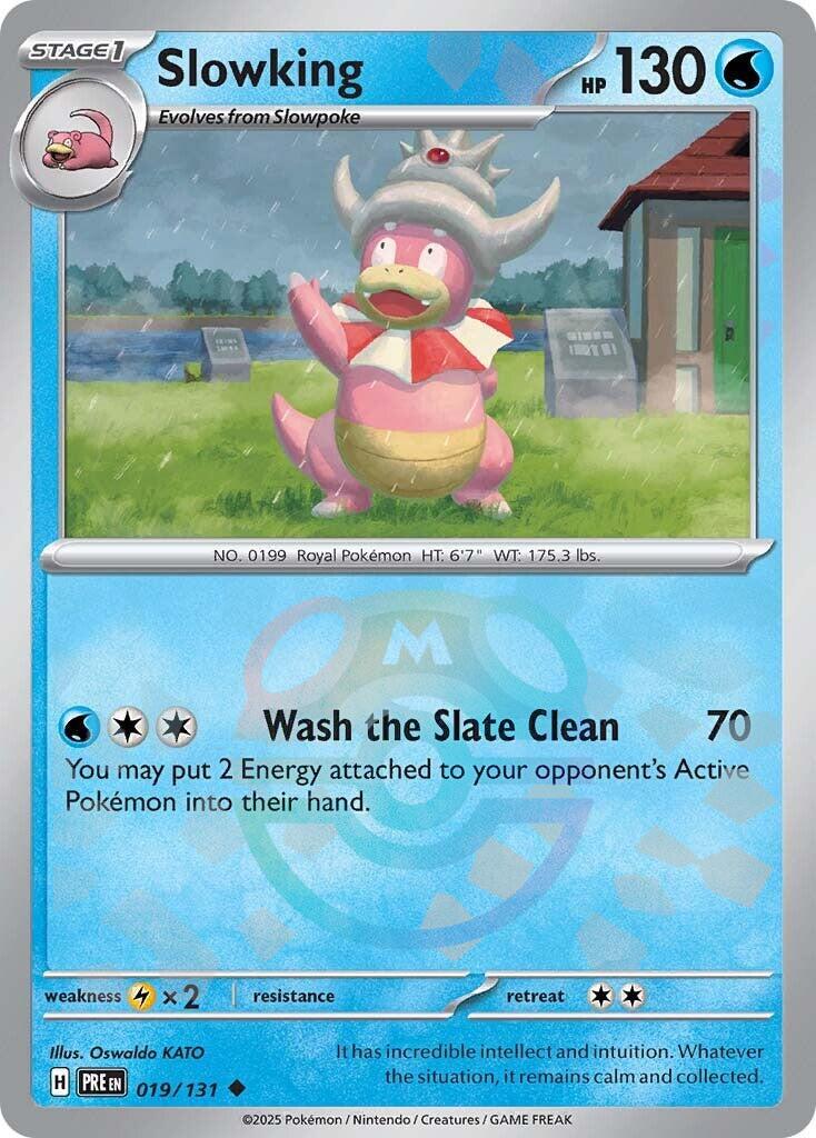 Slowking (019/131) (Master Ball Pattern) [Scarlet & Violet: Prismatic Evolutions] | Good Games Morley