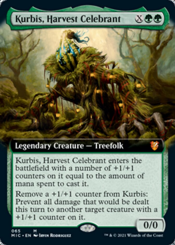 Kurbis, Harvest Celebrant (Extended Art) [Innistrad: Midnight Hunt Commander] | Good Games Morley