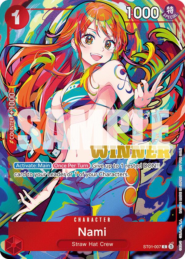 Nami (2025 New Year Event) [Winner] [One Piece Promotion Cards] | Good Games Morley