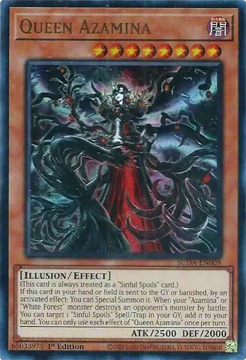 Queen Azamina [SUDA-EN009] Ultra Rare | Good Games Morley