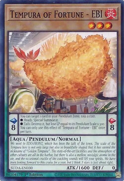 Tempura of Fortune - EBI [SUDA-EN030] Common | Good Games Morley