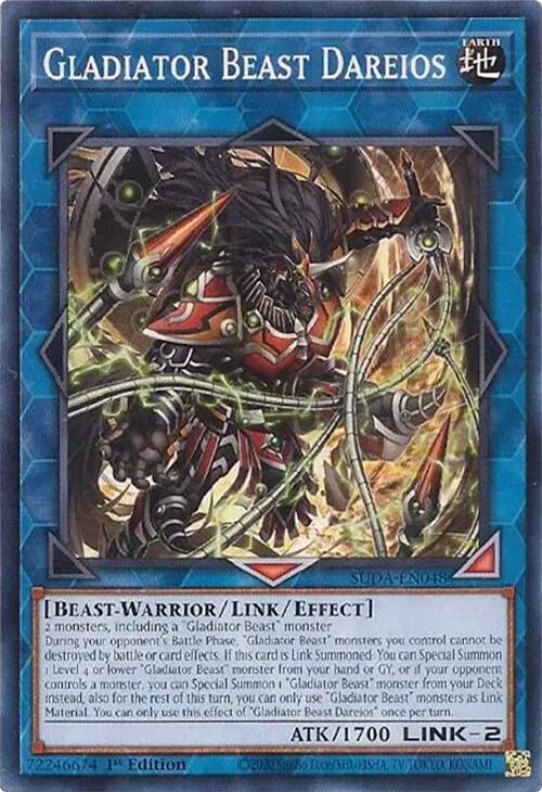 Gladiator Beast Dareios [SUDA-EN048] Common | Good Games Morley