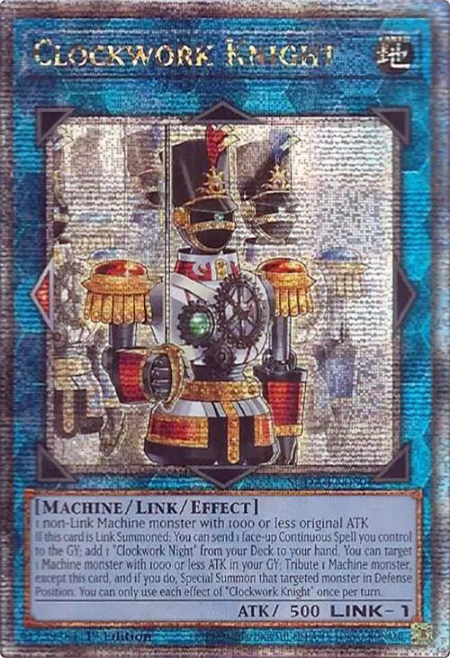 Clockwork Knight (Quarter Century Secret Rare) [SUDA-EN050] Quarter Century Secret Rare | Good Games Morley