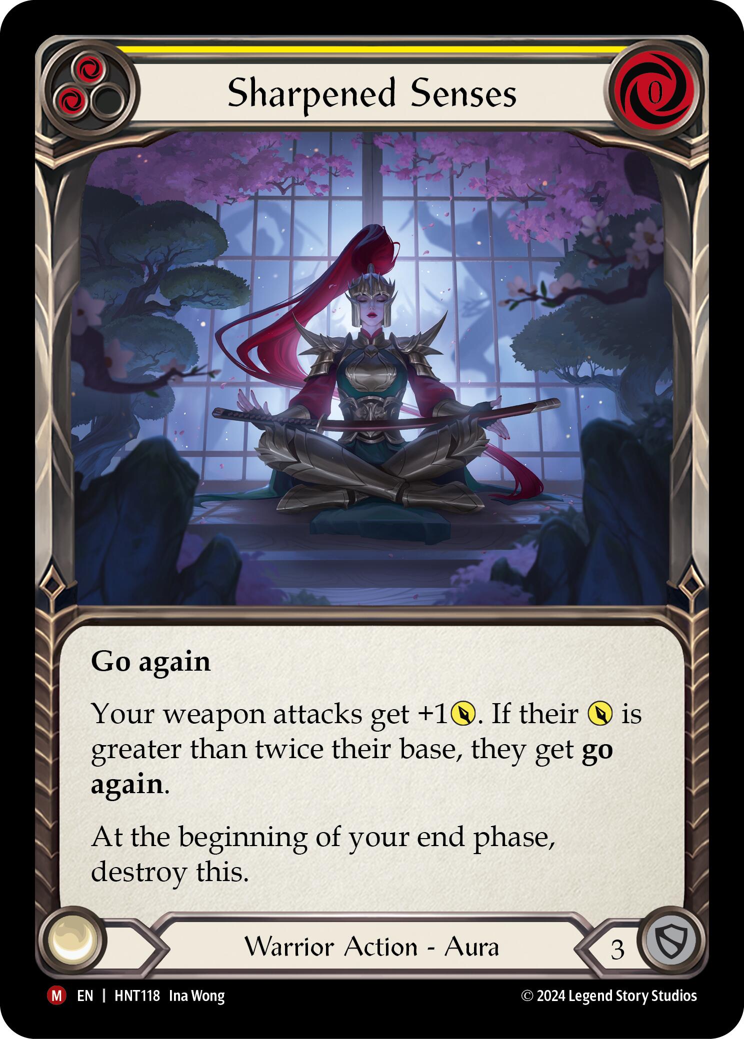 Sharpened Senses [HNT118] (The Hunted)  Rainbow Foil | Good Games Morley