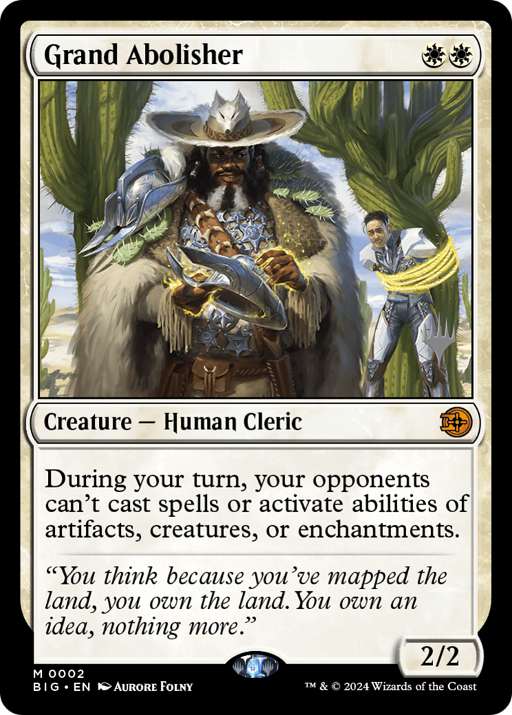 Grand Abolisher [Lorwyn Eclipsed Promos] | Good Games Morley