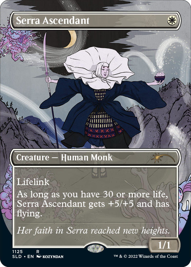 Serra Ascendant (Borderless) [Secret Lair Drop Series] | Good Games Morley