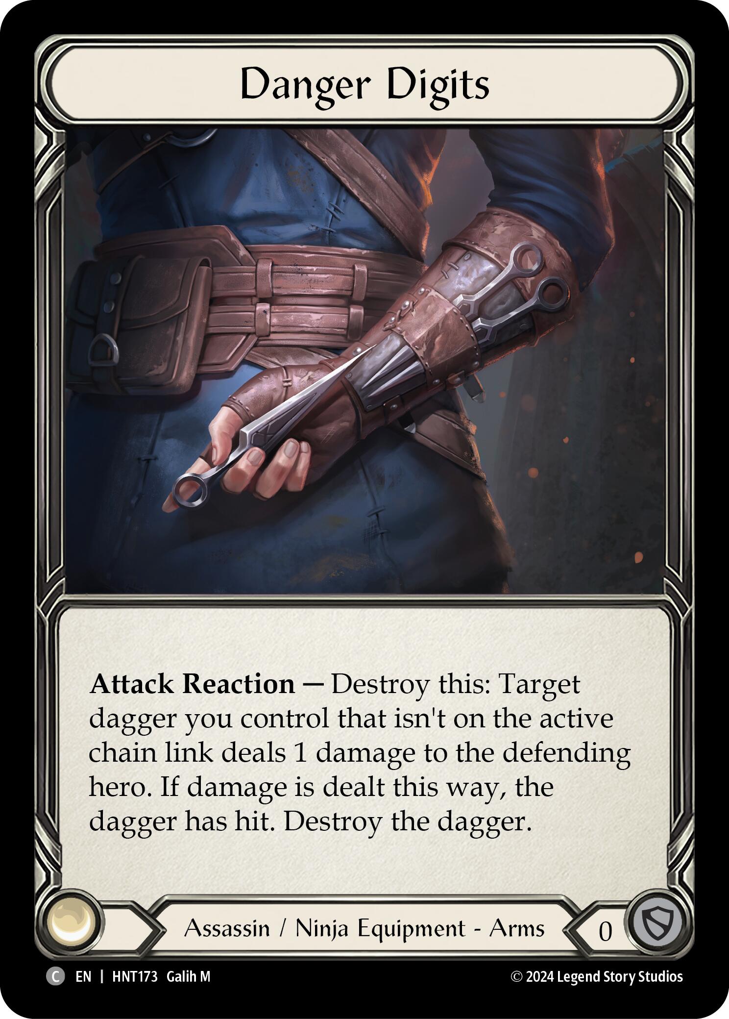 Danger Digits [HNT173] (The Hunted)  Cold Foil | Good Games Morley