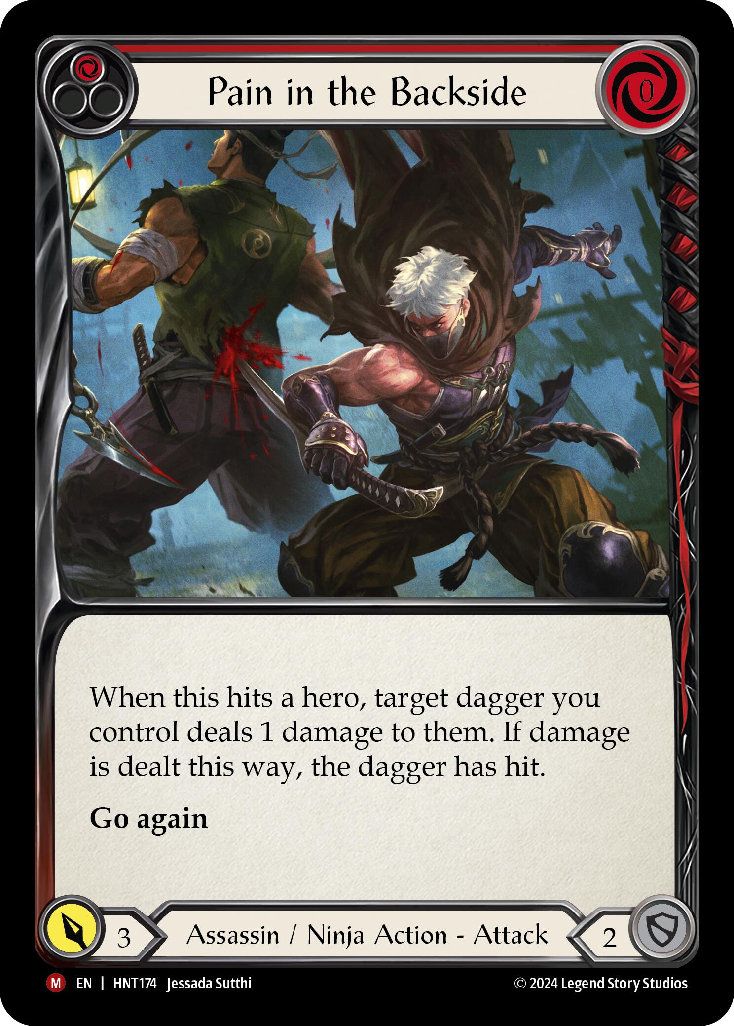 Pain in the Backside [HNT174] (The Hunted)  Rainbow Foil | Good Games Morley