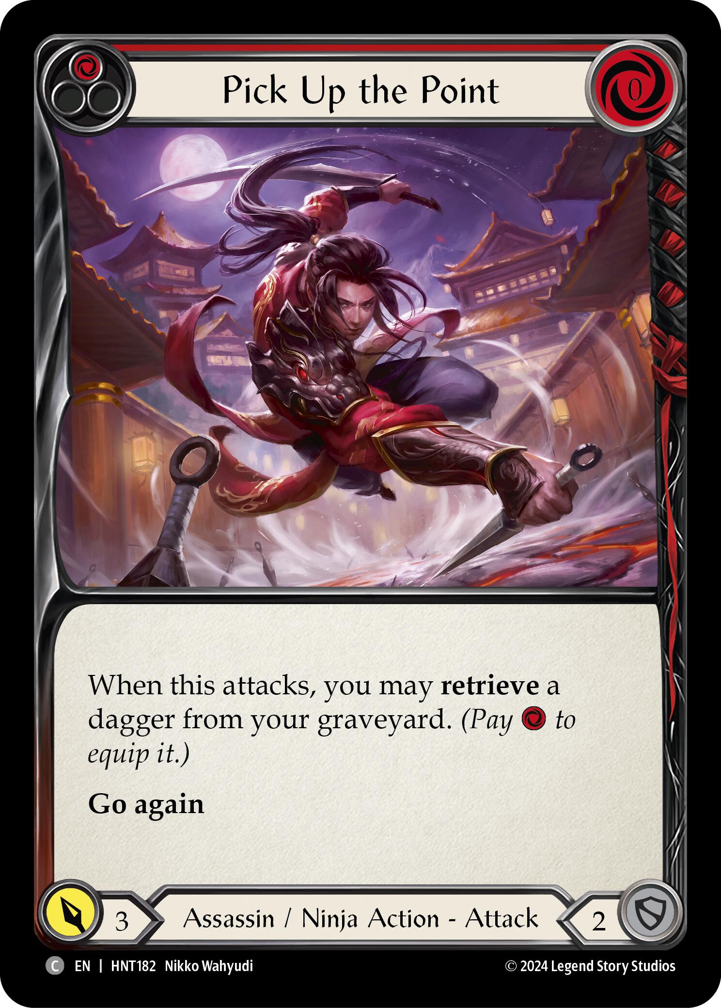 Pick Up the Point (Red) [HNT182] (The Hunted)  Rainbow Foil | Good Games Morley
