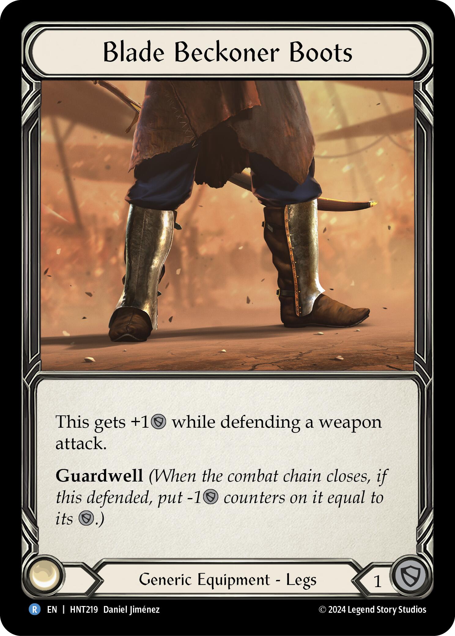 Blade Beckoner Boots [HNT219] (The Hunted)  Cold Foil | Good Games Morley