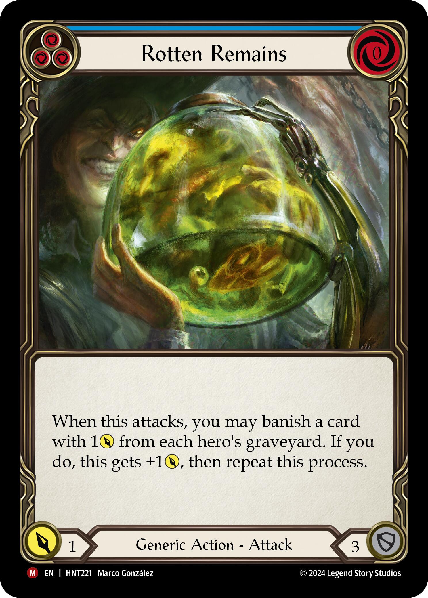 Rotten Remains [HNT221] (The Hunted)  Rainbow Foil | Good Games Morley