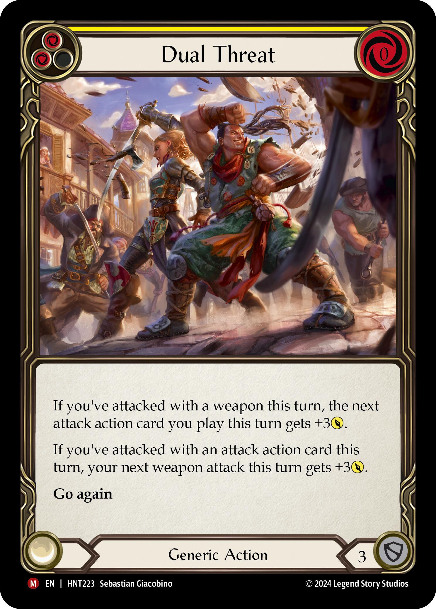 Dual Threat [HNT223] (The Hunted)  Rainbow Foil | Good Games Morley