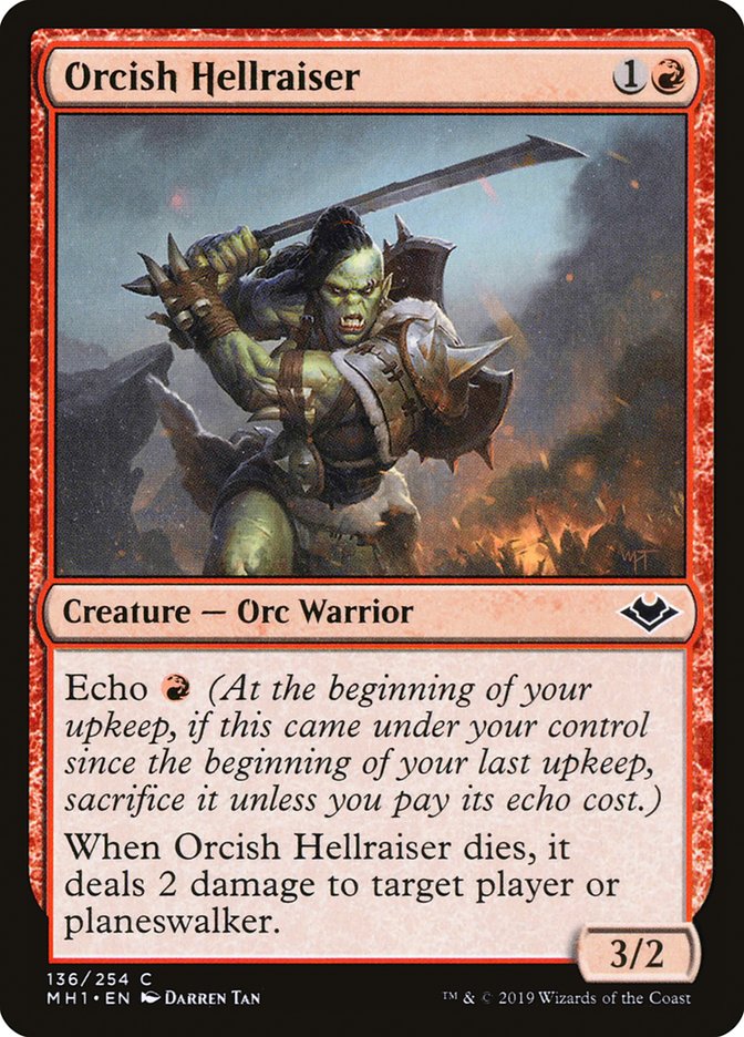 Orcish Hellraiser 136/254 (Modern Horizons)  | Good Games Morley
