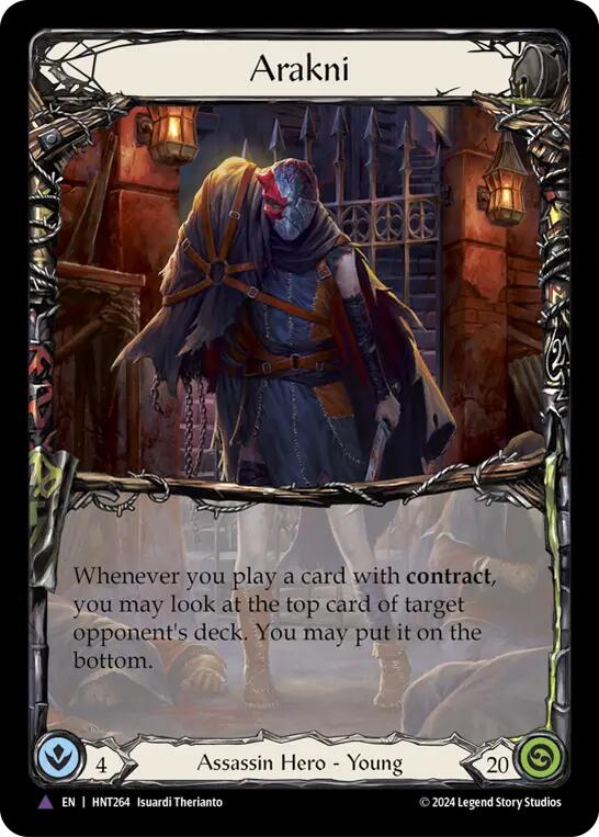 Arakni (Marvel) [HNT264] (The Hunted)  Cold Foil | Good Games Morley